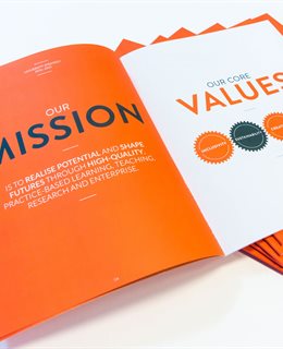 Strategy document: Our mission and values