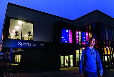 Extensive facilities at Falmer sports centre
