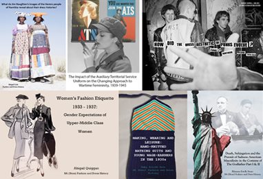 Fashion and dress history montage