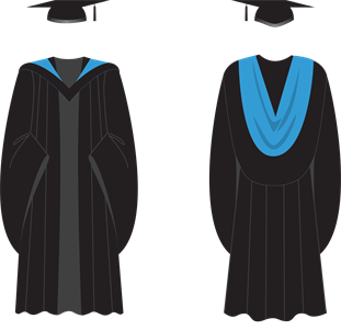 Brighton Diploma gown