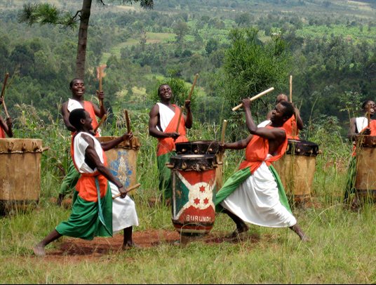 Burundi drummers