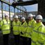 Vince Cable visits college site