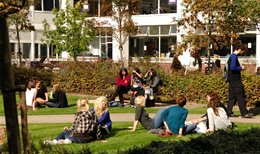 Students outside