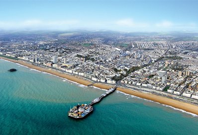 Brighton aerial