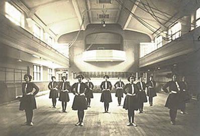 A group of dancers, 1898