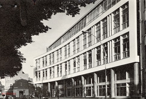 Front of the Grand Parade Building in central Brighton