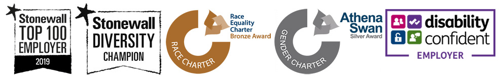 Charter and award logos