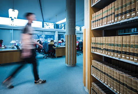 Students in the Aldrich Library in Moulsecoomb