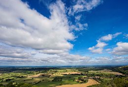 A view of the South Downs National Park