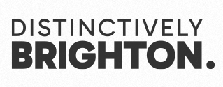 The words: Distinctly Brighton