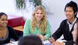 Business school students