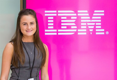 Student on placement at IBM