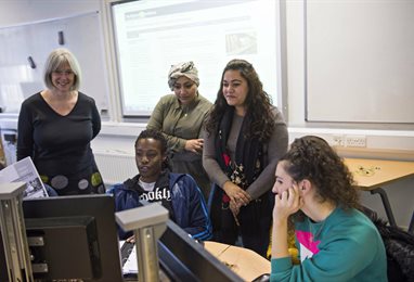 Brighton business students