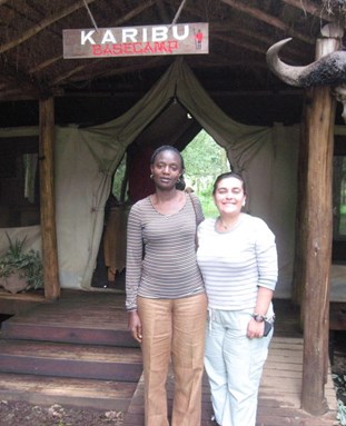 Karibu basecamp