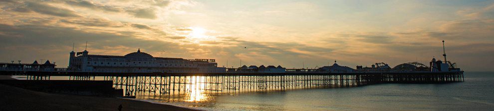 Early sun on Brighton Pier
