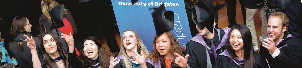 University of Brighton winter graduation