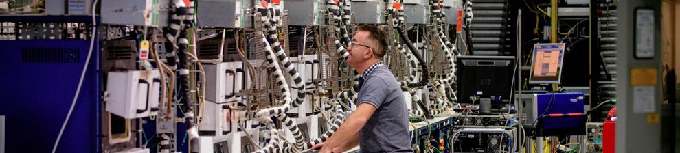 Man working at Ceres Power