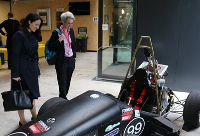 Government officials visit University of Brighton's Advanced Engineering Centre