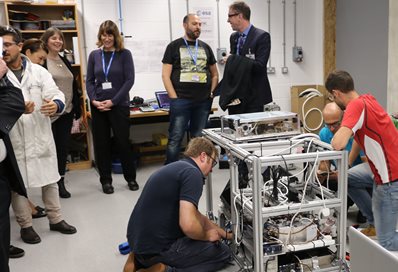 Government officials visit University of Brighton's Advanced Engineering Centre