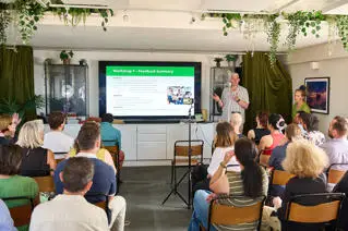 Sustainability Workshop introduced by Dr David Greenfield, Managing Director of Soenecs