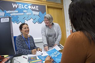 Careers advice desk