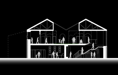 Architectural drawing for final year project by Nasko Kondakov