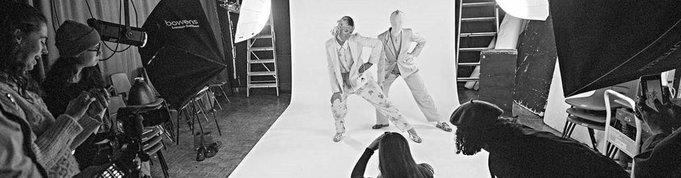 fashion shoot in studio