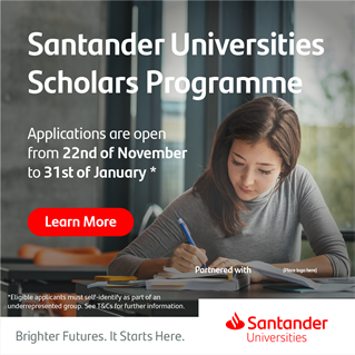 Santander Universities Brighter Futures logo