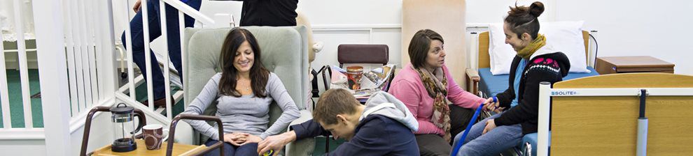 Students demonstrating in occupational therapy session