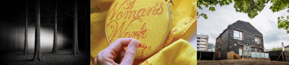 Art and design work illustrating health and wellbeing through creative practice