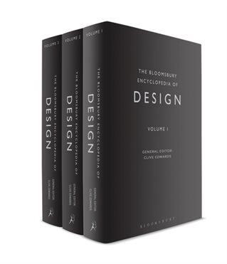 Picture of three volume set, Bloomsbury Encyclopedia of Design