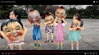 Wei Yuan screen capture of virtual reality exploration of cities