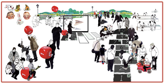 Wei Yuan. Visual depicting research with city park visitors