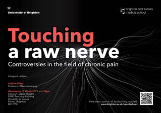 Illustration of nerves with the words: Touching a raw nerve