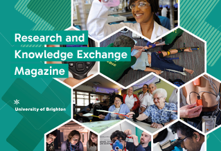 Thumbnail reads Research and Knowledge Exchange Magazine Issue 19