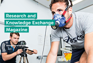 Research magazine cover shows Environmental Extremes Laboratory researchers