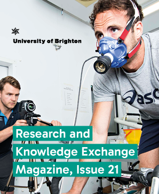 Research magazine cover shows Environmental Extremes Laboratory researchers