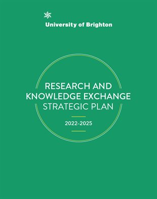 Research and Knowledge Exchange Strategic Plan cover