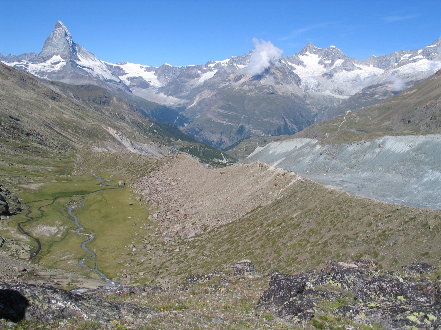 Mountainous landscape illustrating Past Human and Environment Dynamics Research and Enterprise Group