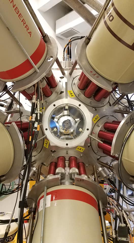 Large scale experimental equipment to illustrate Nuclear Physics Research and Enterprise Group