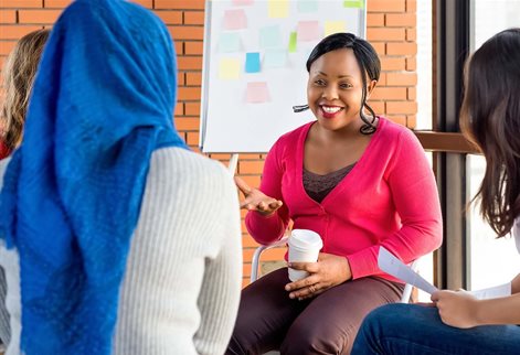 Group counselling session