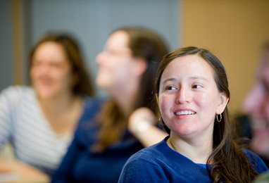 School of Applied Social Science students in a seminar 