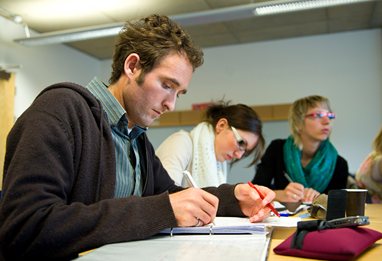 Students in a seminar