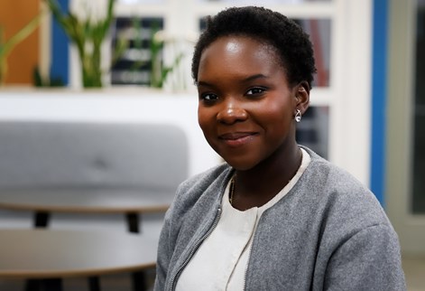 Product Design student Katlyn Ojera, creator of the Dehyclay project.