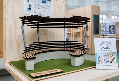 Jack Moore final year project at the 2019 graduate show