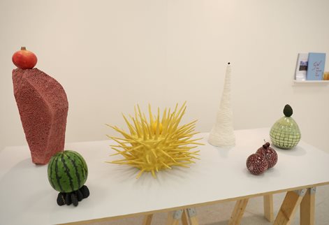 Clay sculpture by Gemma Wison