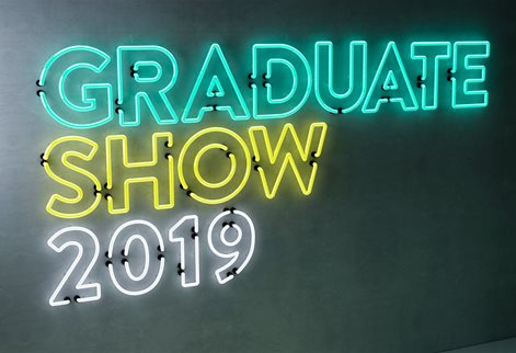 Graduate Show 2019 neon sign