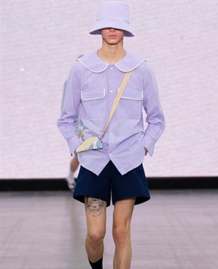 Trevor Tam fashion on the catwalk