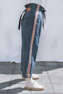 Trousers with a side stripe by graduate Tessa Good