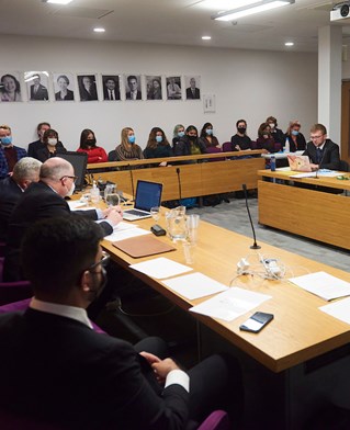 Mooting competition in December 2021